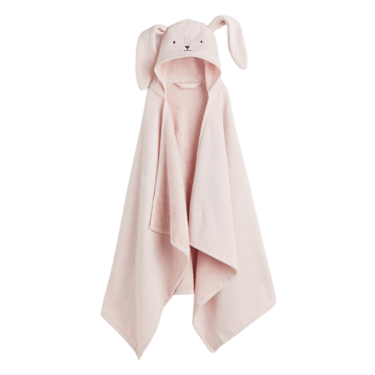 pink bunny hooded bath towel | top picks for kids this week on LovelyLuckyLife.com