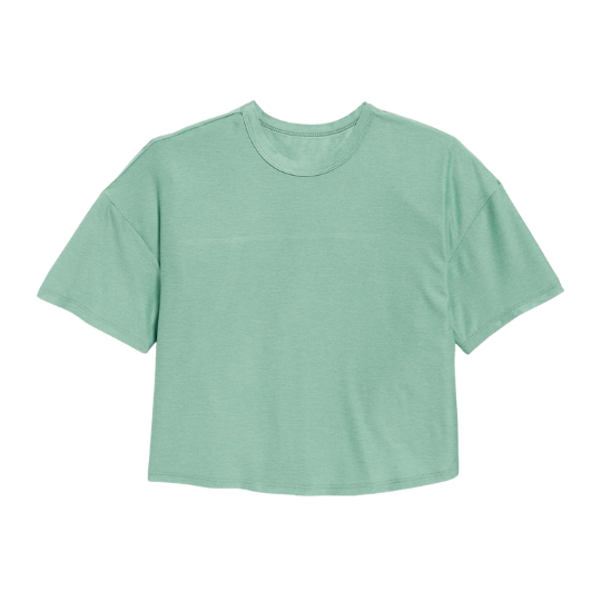 old navy soft go-dry cool cropped t-shirt for girls | top picks for kids this week on LovelyLuckyLife.com