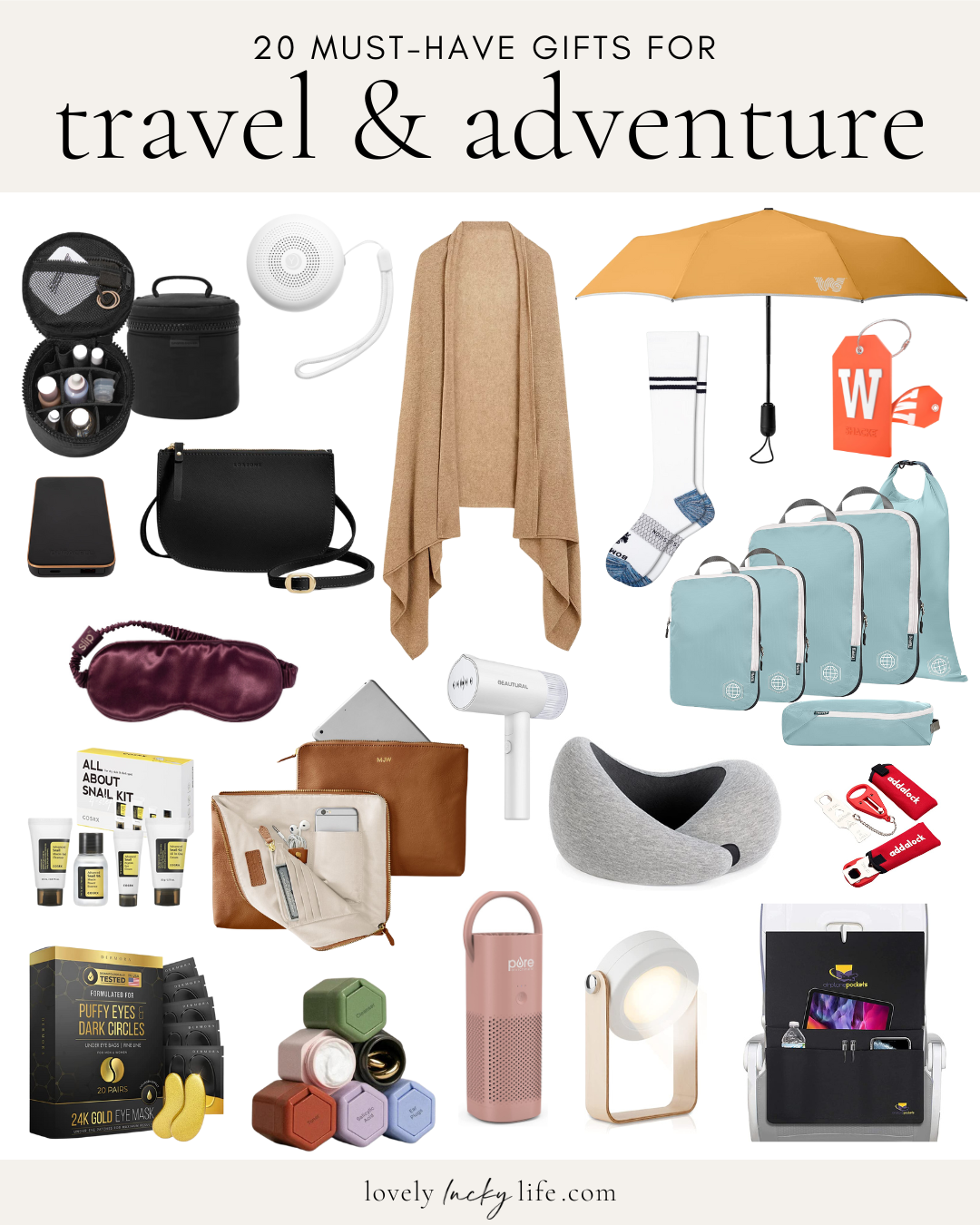 20 Must Have Travel Gifts For Women Who Love Adventure