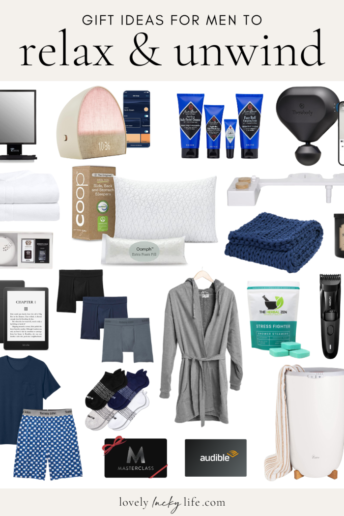 20 Relaxing Gifts for Men Who Need to Unwind