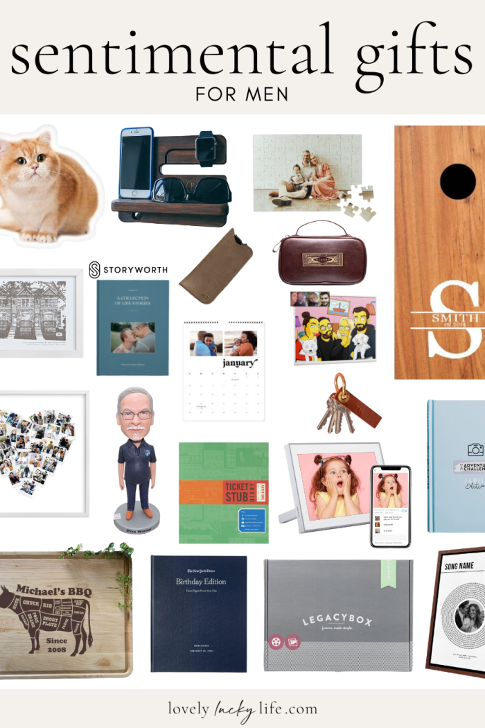 Sentimental & Personalized Gifts for the Special Man in Your Life