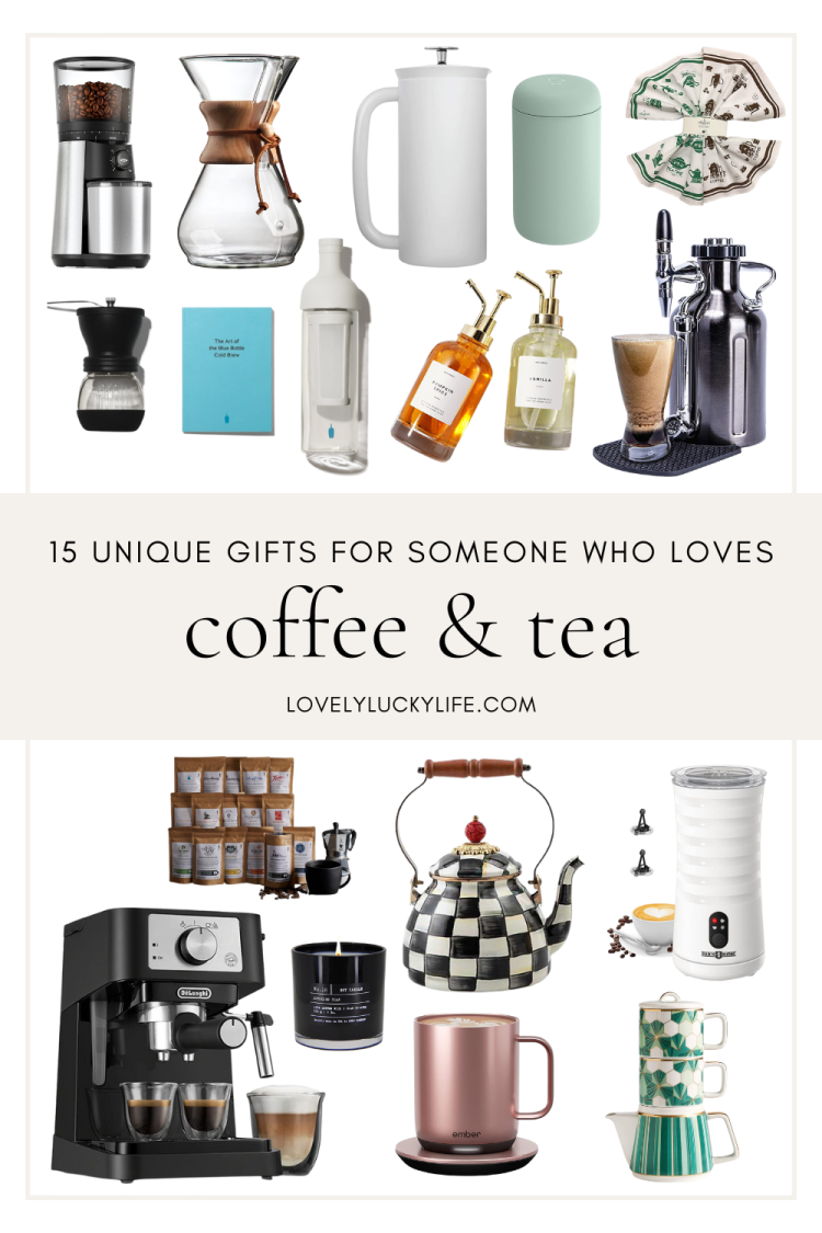 15 Unique Gifts for the Coffee Lover in Your Life - Lovely Lucky Life