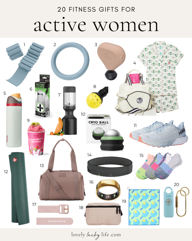 The Ultimate Guide to Fitness Gifts for Active Women - Lovely Lucky Life