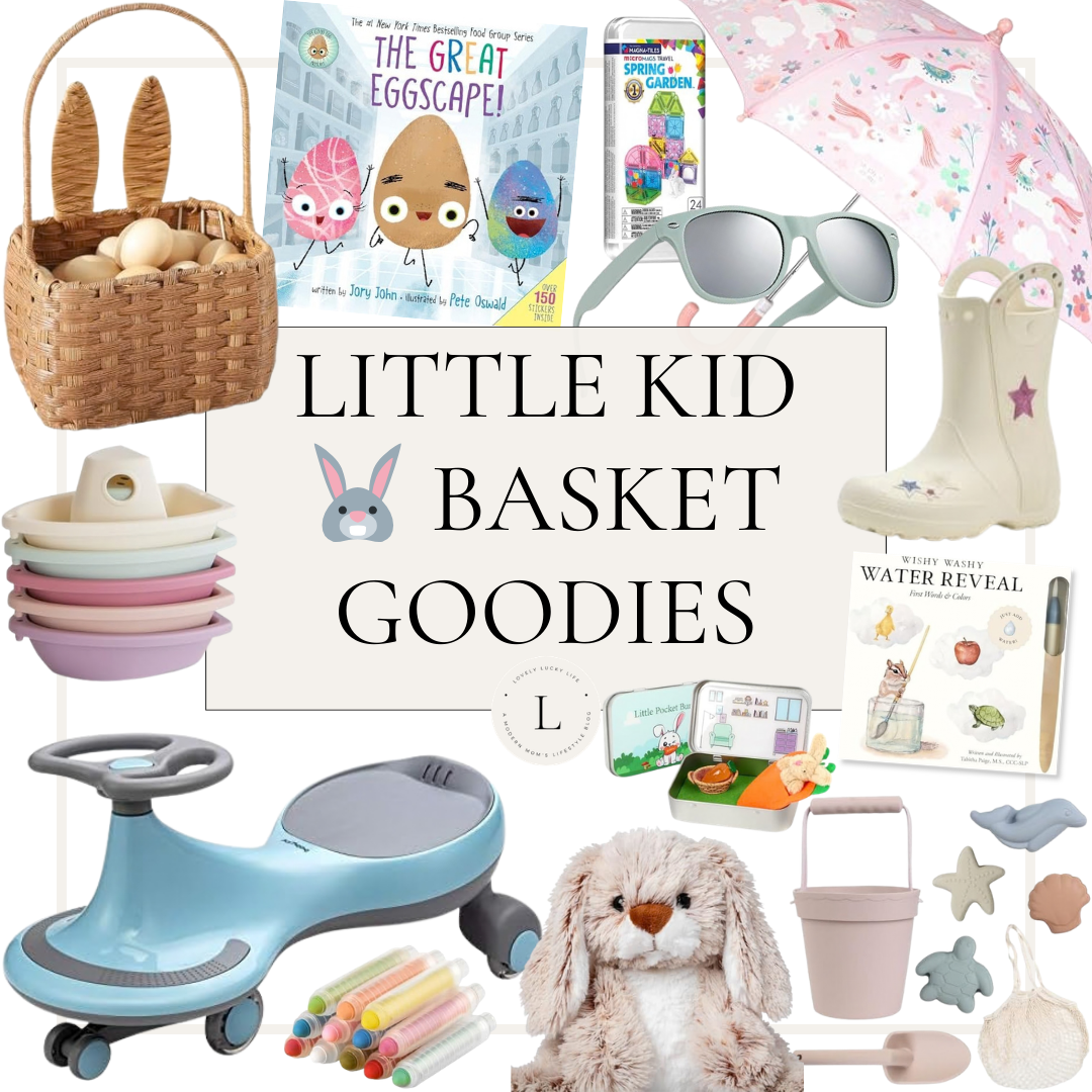 Little Kid Easter Basket Goodies, Easter Basket Fillers for Toddlers & Preschoolers
