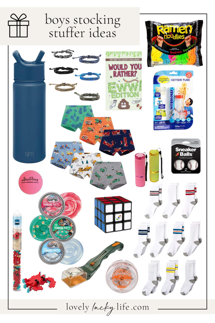 Stocking Stuffer Ideas for Boys