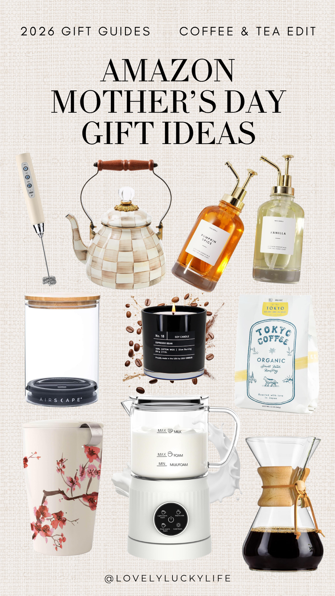 coffee gift ideas for mom Amazon coffee lover gifts, tea lover gift guide Amazon cozy drink gifts, best gifts for coffee lovers Amazon Mother’s Day