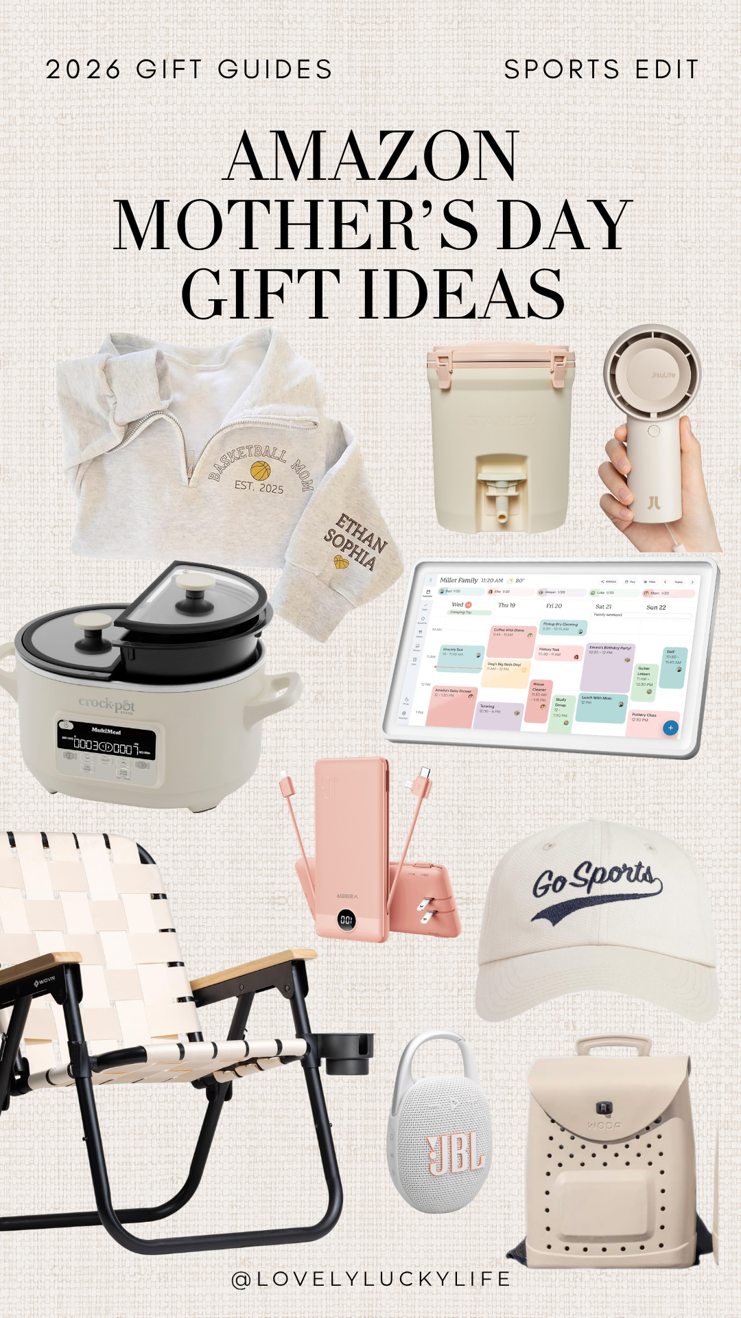 gifts for sports moms Amazon Mother’s Day gift ideas, best gifts for soccer baseball moms Amazon finds, sideline essentials for moms sports mom gift guide